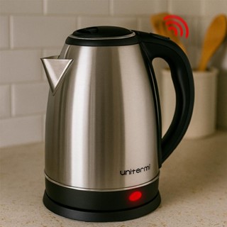 Chaleira Elétrica 1,8 Litros Inox 1200W Ideal para Chá, Café e Chimarrão Jarra Elétrica Térmica Bule