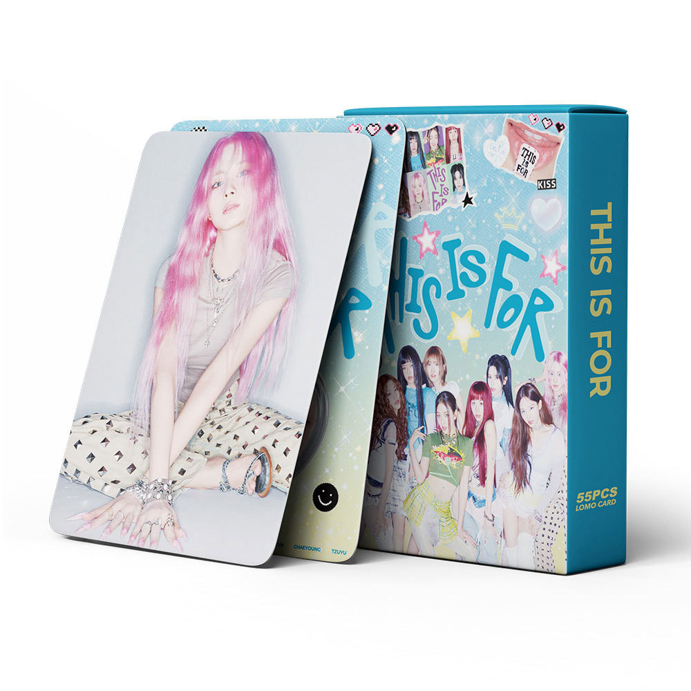 55pcs/box TWICE Photocards This Is For KPOP LOMO Card | Shopee Brasil