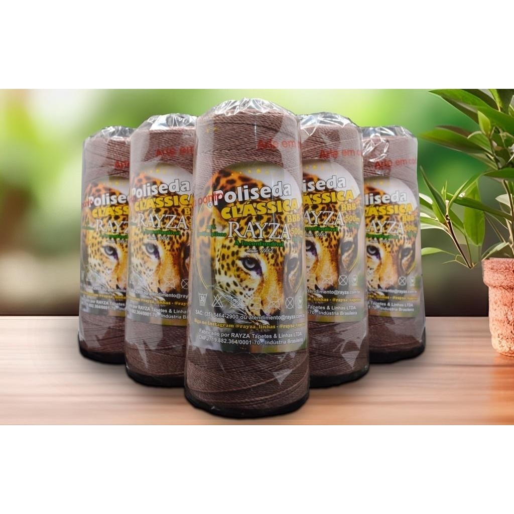 Linha RAYZA Poliseda Classica Marrom | Shopee Brasil