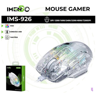 Mouse Game original Para Jogos Usb 7 Botões 7200 Dpi Led Gamer Imenso ims 926
