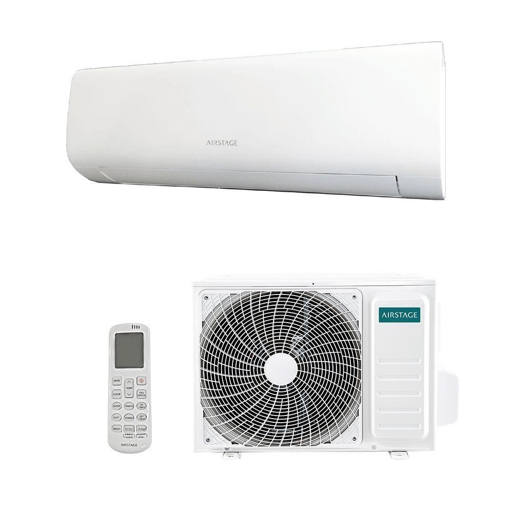 Ar Condicionado Split Hi Wall Fujitsu Inverter Airstage Essencial 12.000 BTUS Quente e Frio 220v R-32