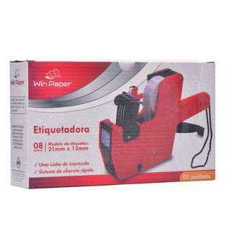 Etiquetadora de 8 Dígitos com Etiquetas em Oferta na Shopee