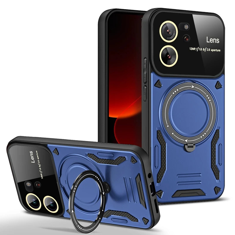 Estojo Para Xiaomi Poco X6 Pro X3 X4 X5 C65 C55 Redmi 13C 12C 12 Tampa De Carregamento Sem Fio