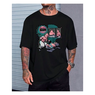 Camiseta Básica Treino Academia Cardio Anime Majin Boo Maromba Zoeira