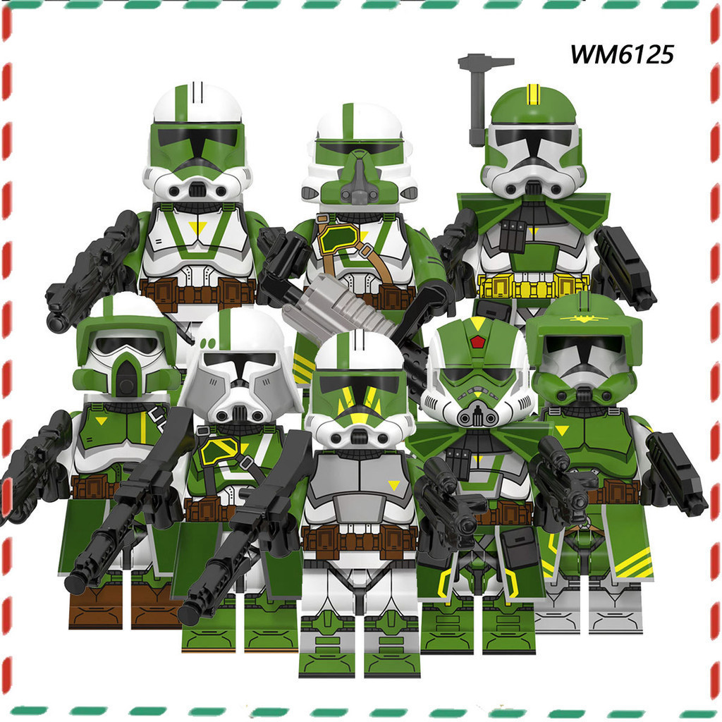 Figura De Montagem Do Comandante Da Série De Filmes De TV Gift Para Crianças Soldados Star Wars Brinquedos De Blocos De Construção