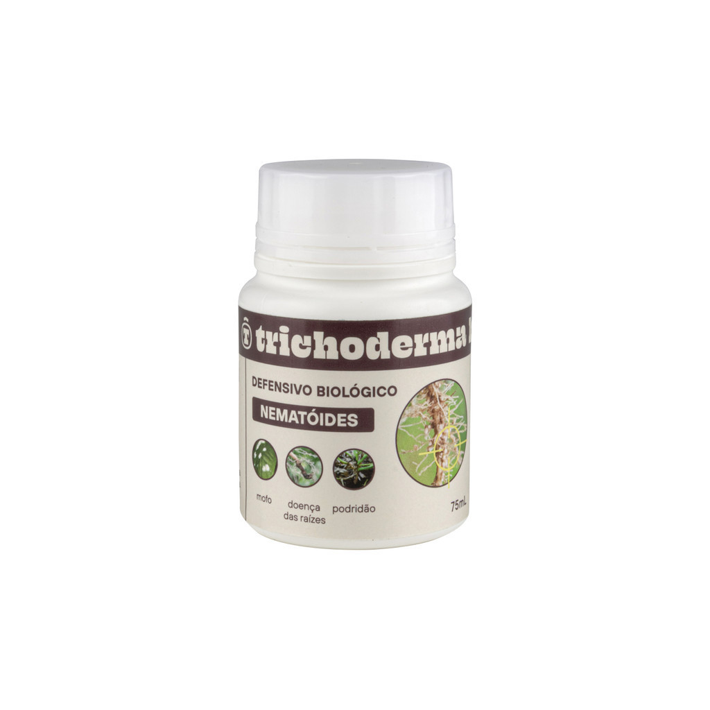 TRICHODERMA HARZIANUM 75mL - Mofo, Raíz, Podridão, Nematóide