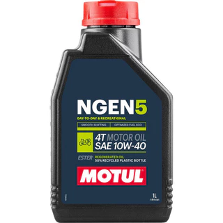 Óleo Para Motor De Moto Motul Ngen 5 10w-40 4t 1l
