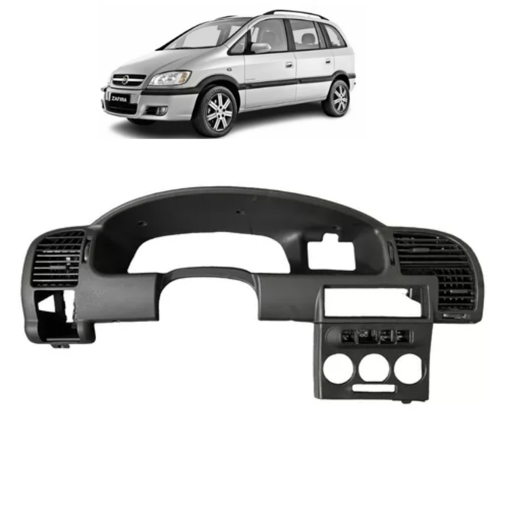 Kit Moldura Painel Zafira E Moldura Comando Ar Analógico | Shopee Brasil