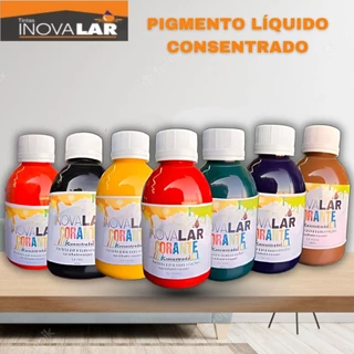 Pigmento Corante Inovalar Profissional Concentrado 100ml em Oferta na Shopee