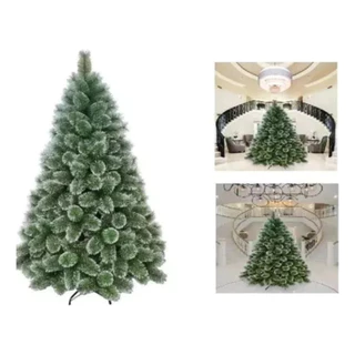 Árvore De Natal Pinheiro Verde Com Neve 1,50m