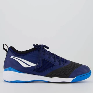 Chuteira Penalty Max 1000 Ecoknit Futsal Marinho e Branca