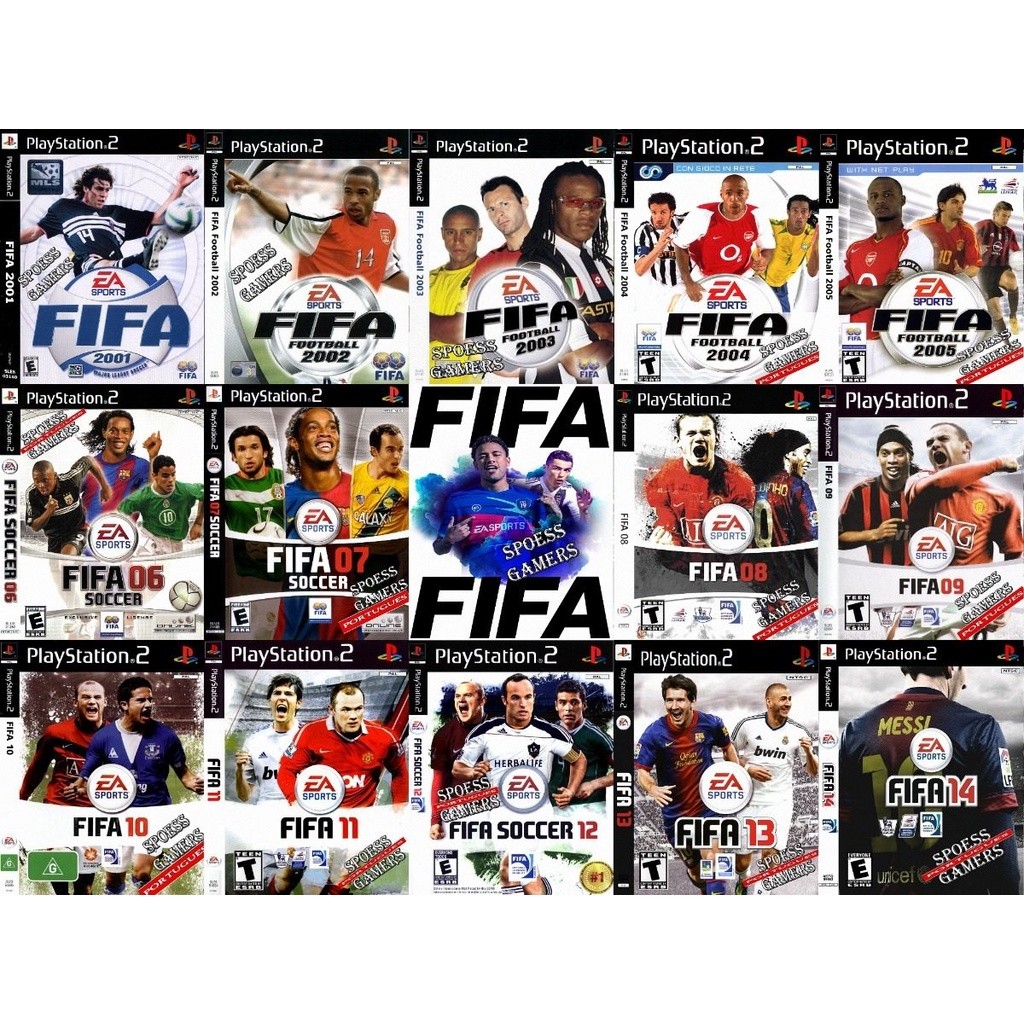 Fifa Coleção Completa Para , 14 s Play 2 | Shopee Brasil