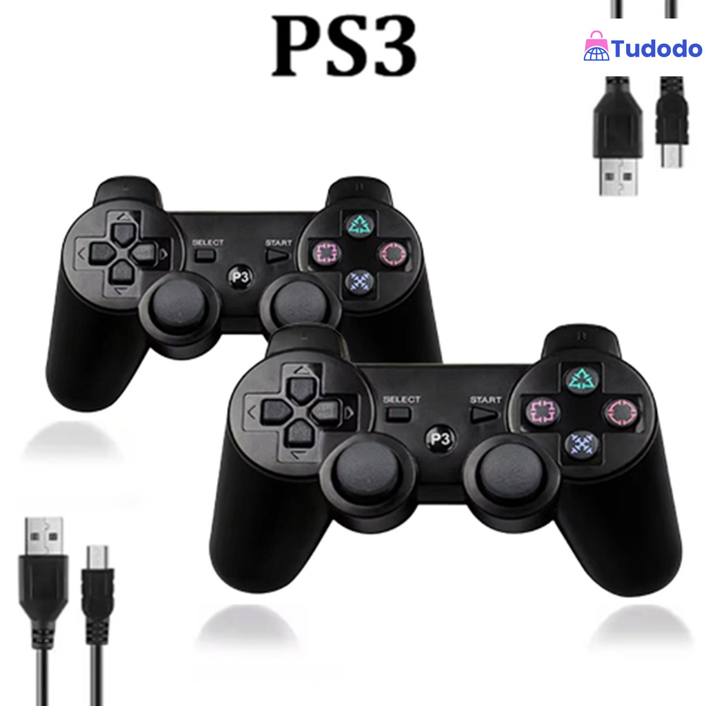 Controle Wireless Play Station 3 Joystick DoubleShock Sem Fio Play 3 PIII