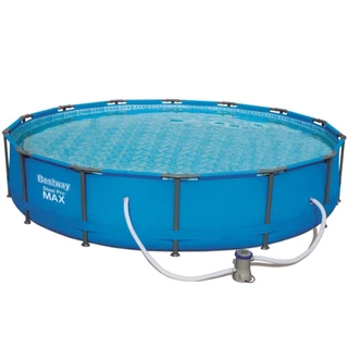 Piscina Redonda Estruturada Bestway 10.220L com Filtro em Oferta na Shopee
