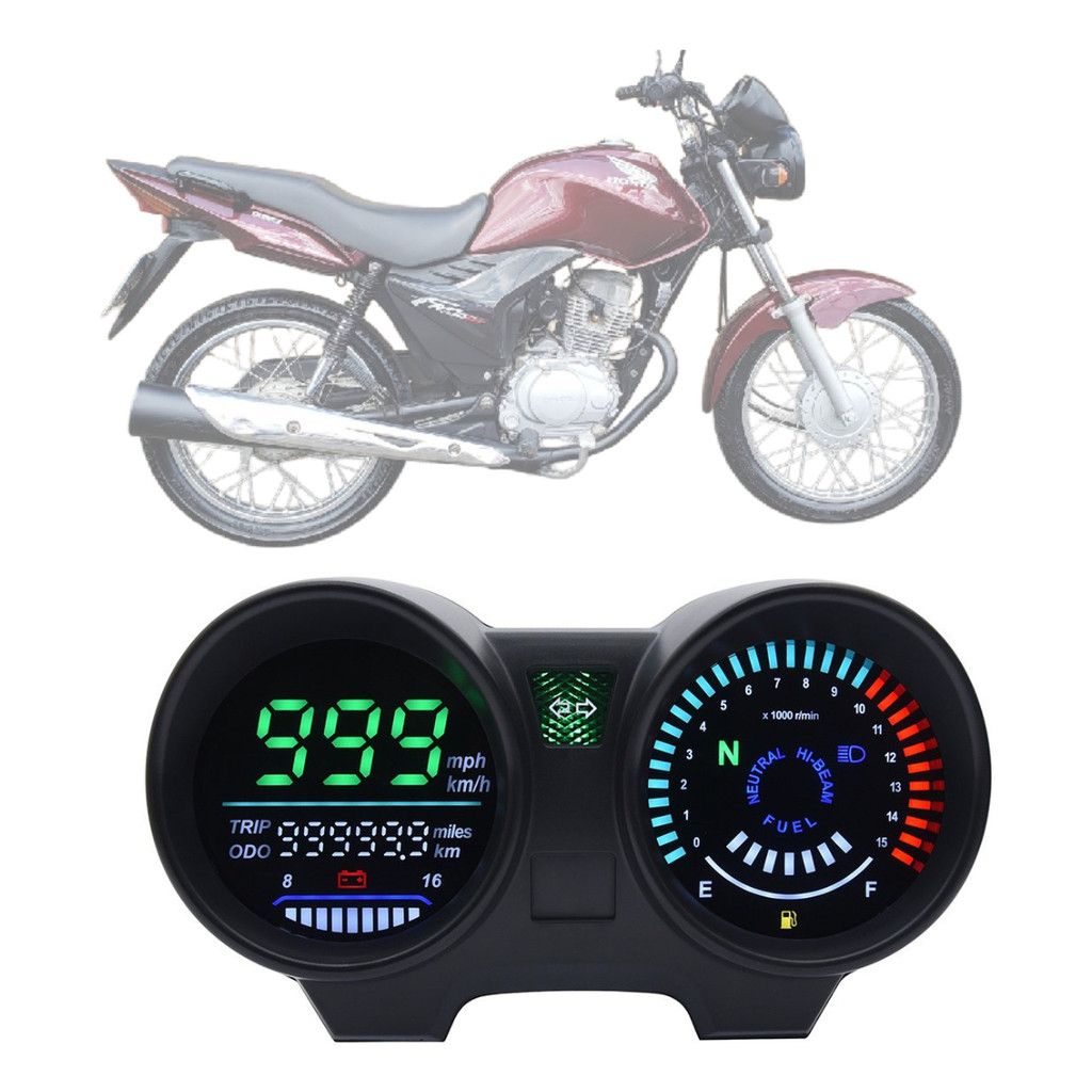 Painel Da Fan 150 2010 A 2013 titan 03 a 08 cg 150 SPORT Digital ...