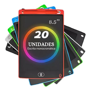 Kit 20  Tablete de escrita infantil monocromático em Oferta na Shopee