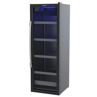 Visa Cooler Expositor Cervejeiro Porta Vidro 200L Blue Light Expvqbl 200 - Venax Preto Fosco em Oferta na Shopee