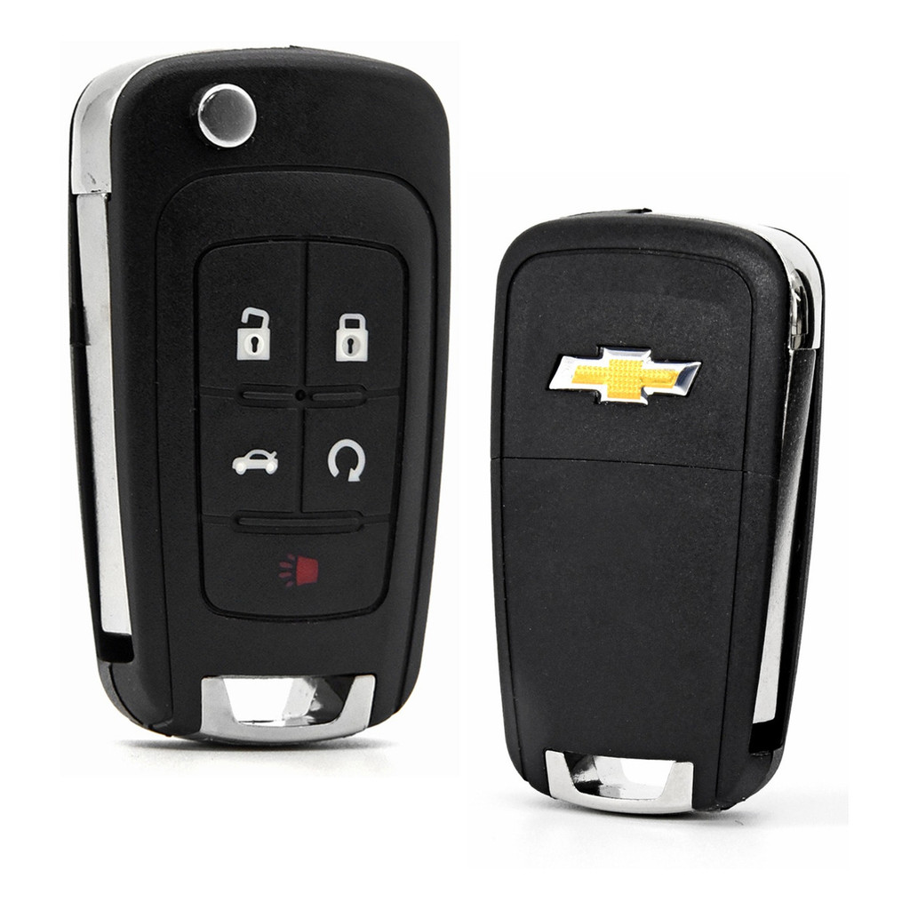 Chave Gm Chevrolet Camaro Cruze Ltz 5 Botoes Nova Com Lamina | Shopee ...