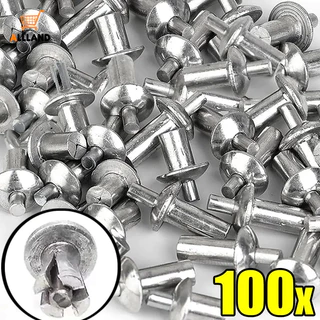 1000/50/30PCS M5 Rebites De Expansão Em Liga De Alumínio-Fixadores De Rebite Metálico Cabeça De Pregos Kits De Parafusos