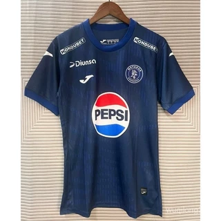 Club Deportivo Motagua Camisas De Futebol do vintage 2024 Casa Fãs Fora Camisa De Futebol Kit tops trikot Homens