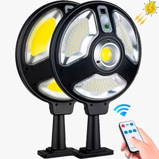 Luminária Publica Solar 20w/23w Rua Led Refletor IP 65 128 Cob