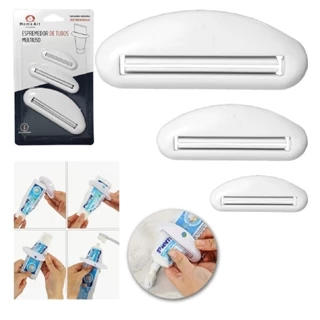 Espremedor Tubos Creme Dental Pomada Pasta de Dentes 3pçs em Oferta na Shopee