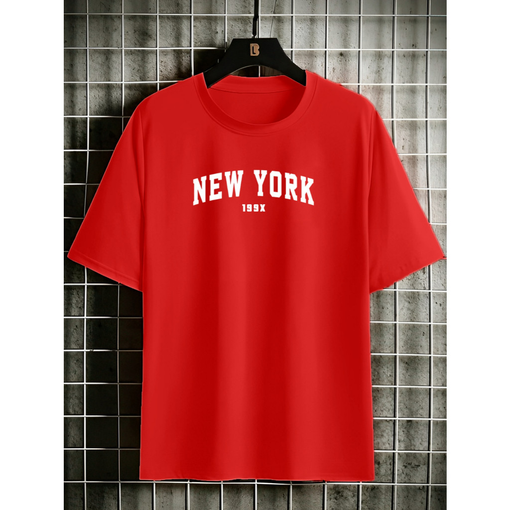 Camiseta New York 199X Estampada Masculino Unissex Promoção