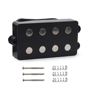 Captador De Violão Baixo Aberto 4 Cordas Humbucker Pickup Cerâmico Ímã 57MM Para Acessórios Estilo Música