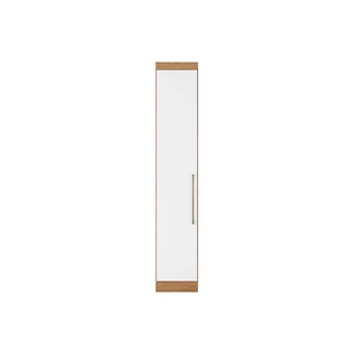 Modulado de Quarto Guarda Roupa c/ 1 Porta 71000 Módena Amendola/Branco - Demóbile