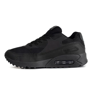 Tênis 90 Max Casual Air Esportivo Unissex Preto Preto Para Quem Busca Conforto e Praticidade!