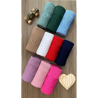 Manta Trança Bebê Saída Maternidade Tricô Récem Nascido Enxoval Menina Menino Cobertor em Oferta na Shopee