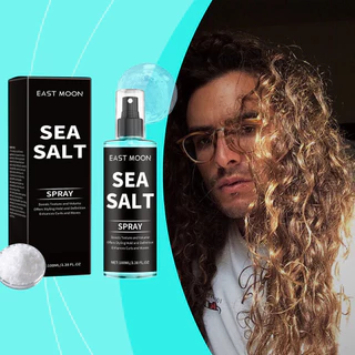 Spray De Ondulação De Sal Marinho 100ml , Elastina De Longa Duração , Cachos Preguiçosos E Frescos