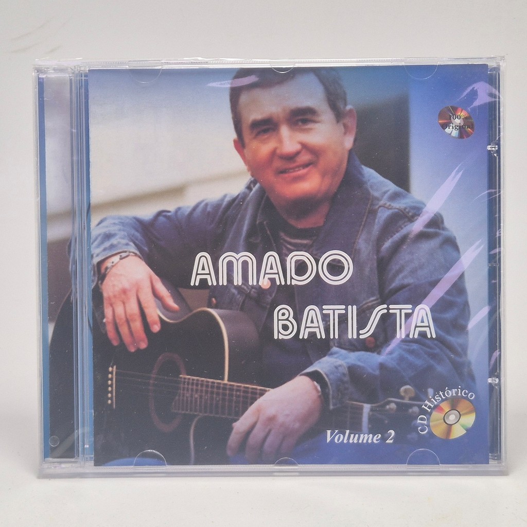 CD Amado Batista - Cd Historico Vol. 2 Sucessos | Shopee Brasil