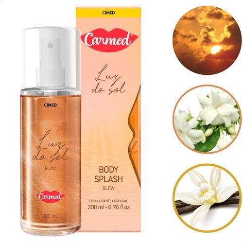 Carmed Body Splah Carmed Glow Luz Do Sol 200ml | Shopee Brasil