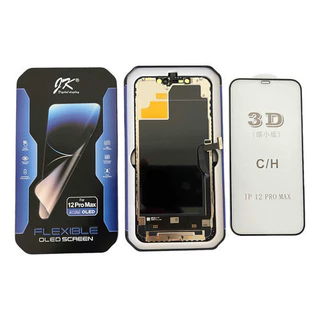 Tela Frontal Display Para iPhone 12 Pro Max Oled Original JK + Pel 3d Pronta Entrega