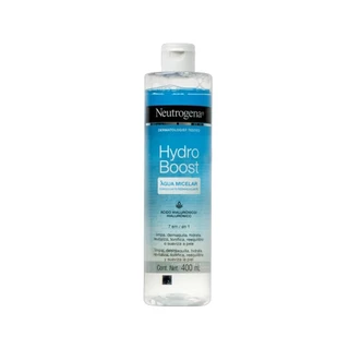 NEUTROGENA HYDRO BOOST ÁGUA MICELAR DEMAQUILANTE 400ML em Oferta na Shopee