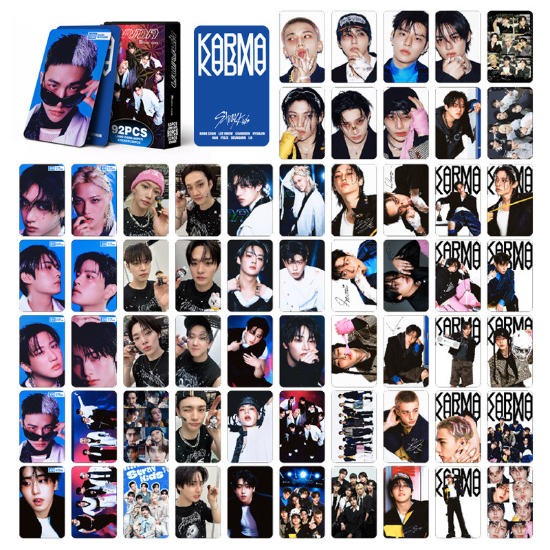 Stray Kids Karma Álbum Photocard Idol Colecionáveis Cartões De