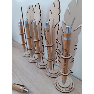 KIT PORTA CANETAS DE MDF COM 10 UNIDADES em Oferta na Shopee