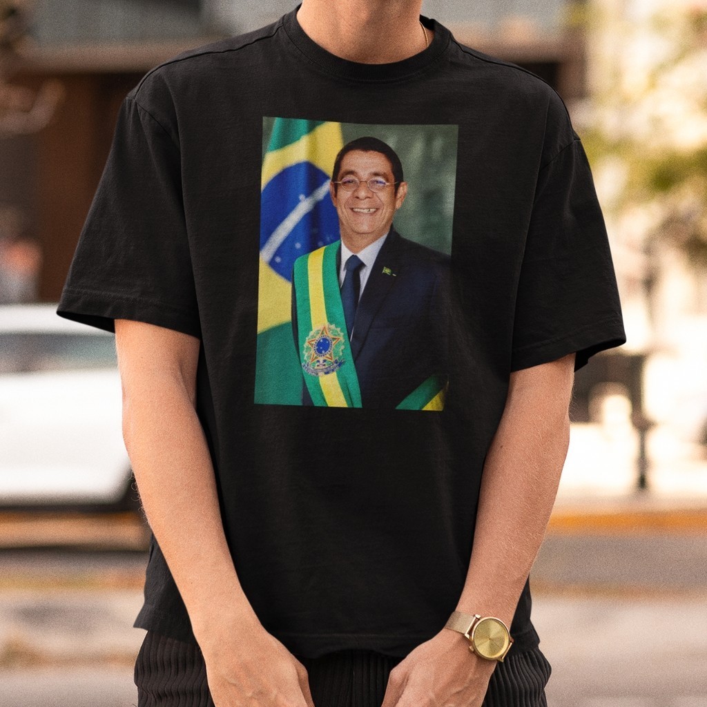 Camiseta Ze Unissex Meme Internet Pagodinho Viral Presidente