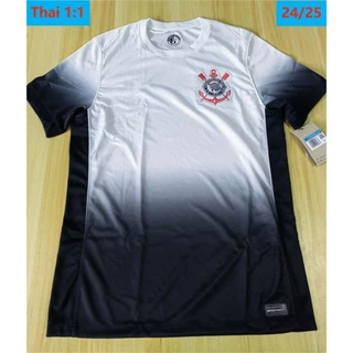 24/25 Corinthian s home soccer jersey Camiseta da equipa de futebol masculina
