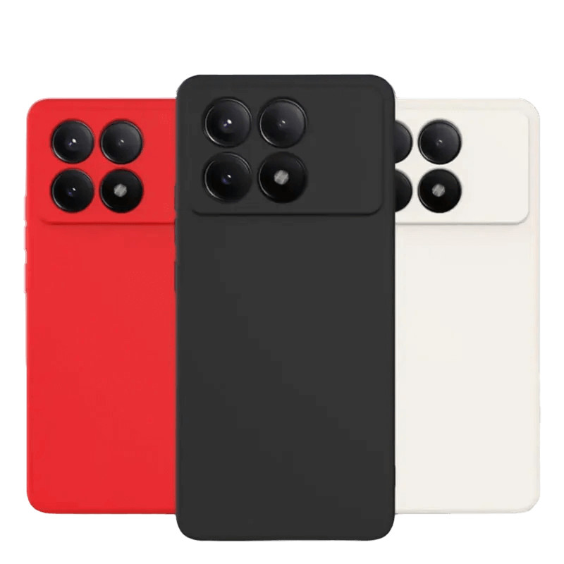 Capa Case Anti Impacto Aveludada Para Xiaomi Poco F6 Pro 5G