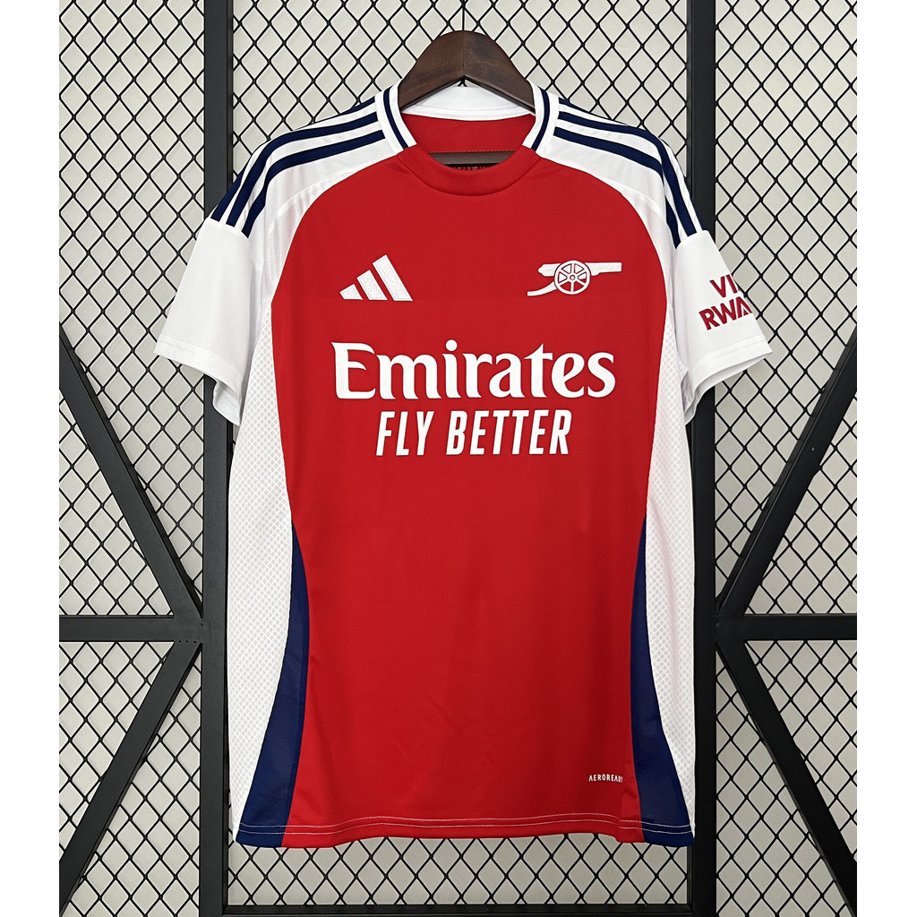 2024-25 red home 1:1 Camiseta de futebol Arsenal roupas de futebol