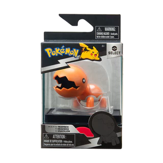 Boneco Trapinch de 3cm com Case - Pokémon Série Select