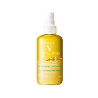 Vichy Capital Soleil Água Solar Protetora Hidratante Corporal FPS 50 200ml em Oferta na Shopee