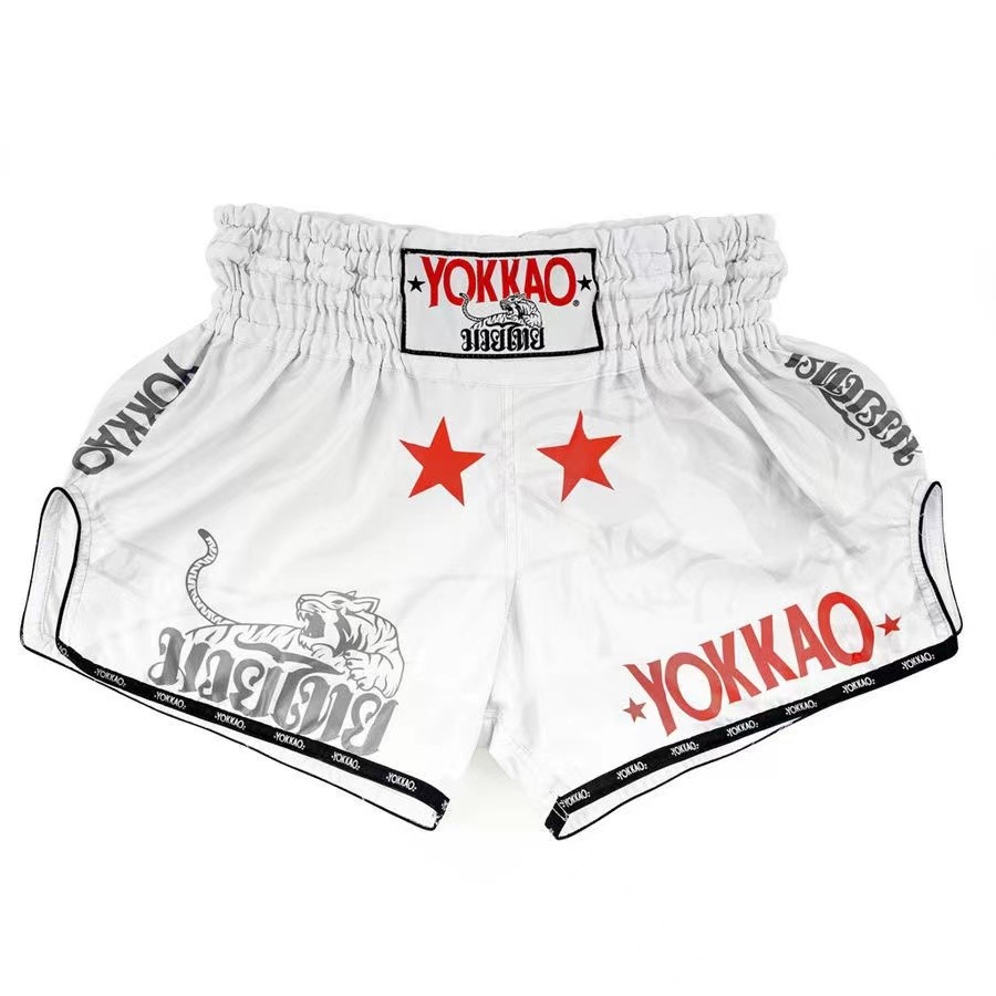YOKKAO-NEW Boxe Luta de Secagem Rápida Muay Thai Shorts Sanda