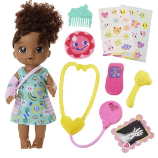 Boneca Baby Alive - Dia de Cuidar da Bella - Negra - Hasbro