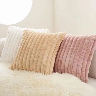 Capa de Almofada C/ Toque Macio De Pelucia 44cmX44cm -