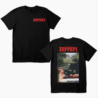 Camiseta Básica Ferrari F1 Corrida Turbo Speed Envio Rápido Lançamento