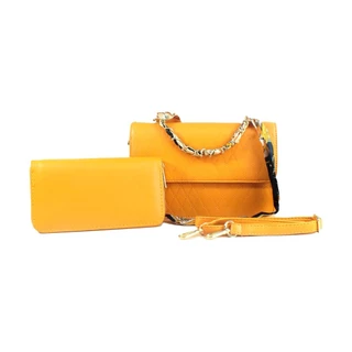 Bolsa feminina Espaçosa Ombro Transversal Elegante com Carteira