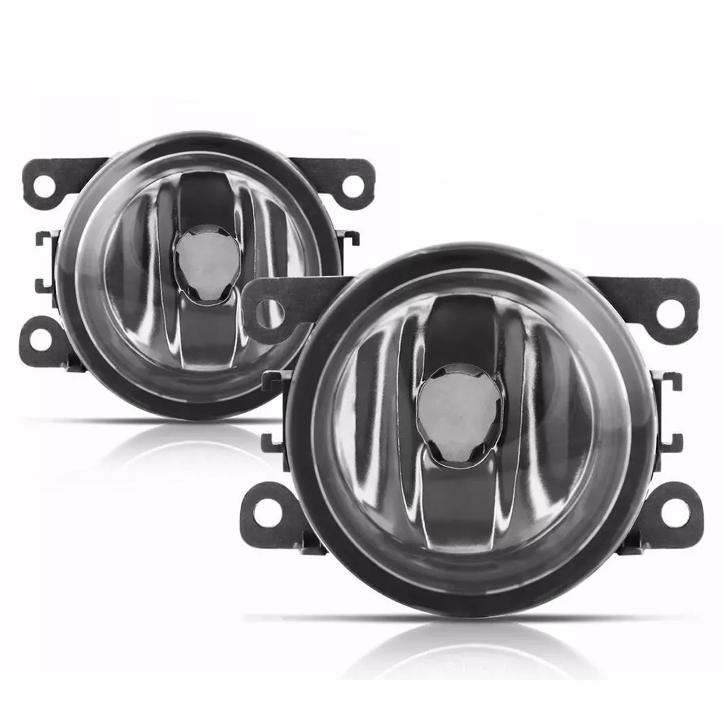 Par De Farol De Milha Universal Policarbonato Lancer 12/15